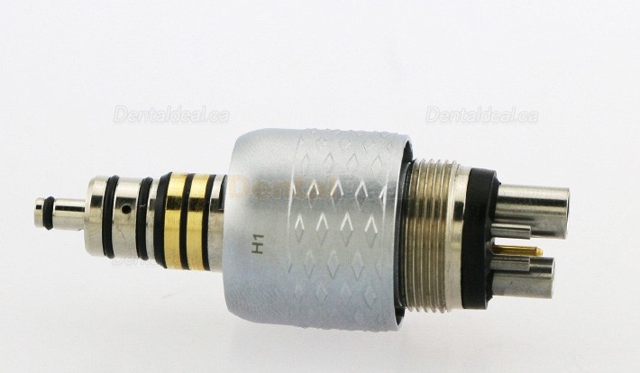YUSENDENT CX229-GW Dental LED Quick Coupling 6 Holes Fit W&H Roto Turbine Handpiece